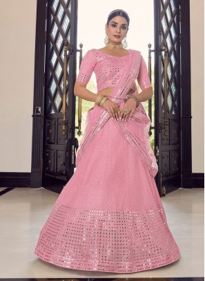 Beautiful Georgette A Line Lehenga Choli