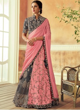 Beckoning Tafeta Silk Wedding Lehenga Choli