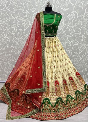 Best Embroidered Designer Lehenga Choli