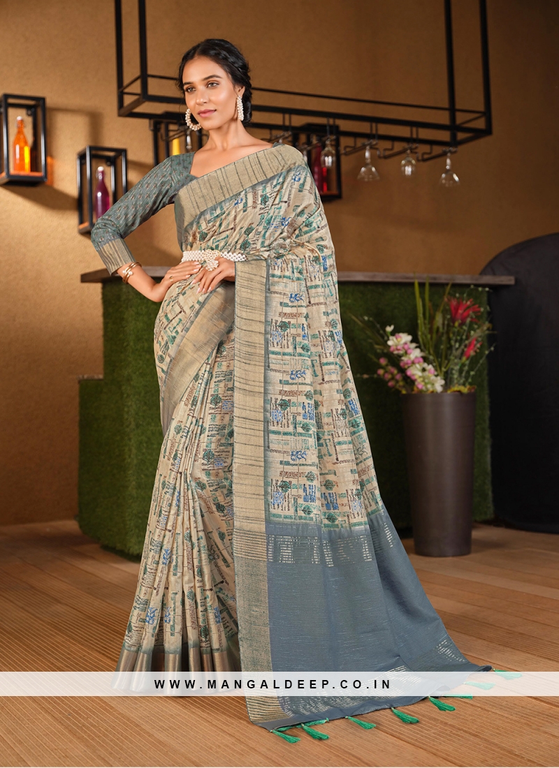 Best Multi Colour Classic Saree