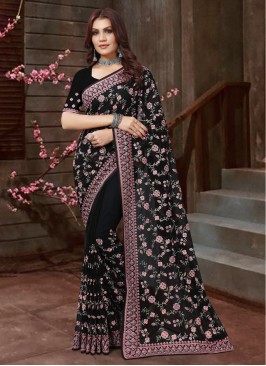 Black Ceremonial Classic Saree