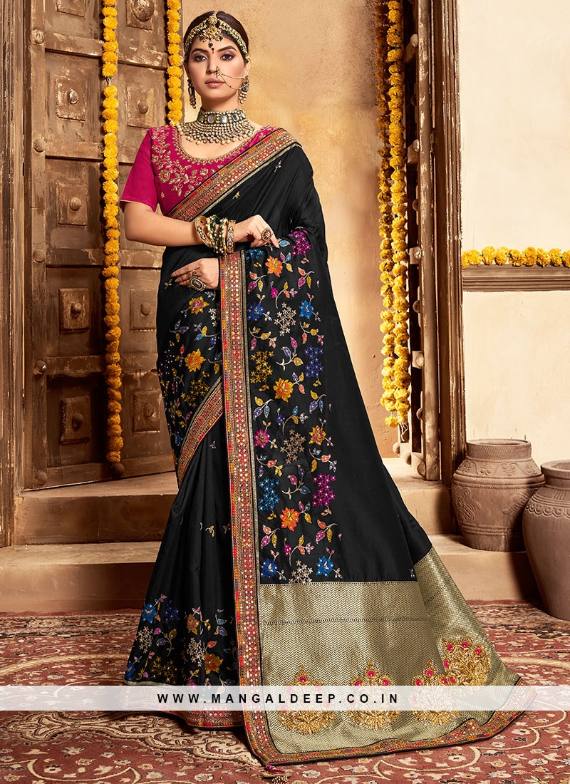 Share more than 139 dark saree colours