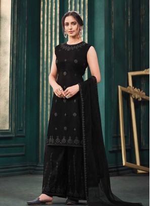 Black Color Net Salwar Suit