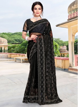 Black Zari Sangeet Classic Saree