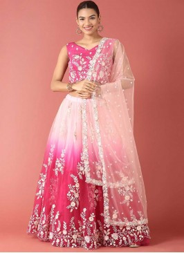 Blooming Sequins Sangeet A Line Lehenga Choli