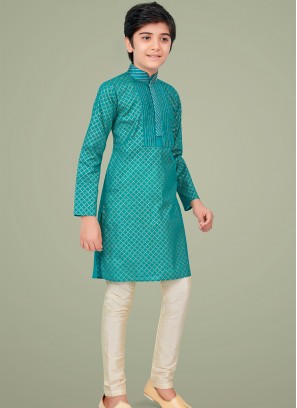 Rama cotton silk Indo Western Suit for Boys.