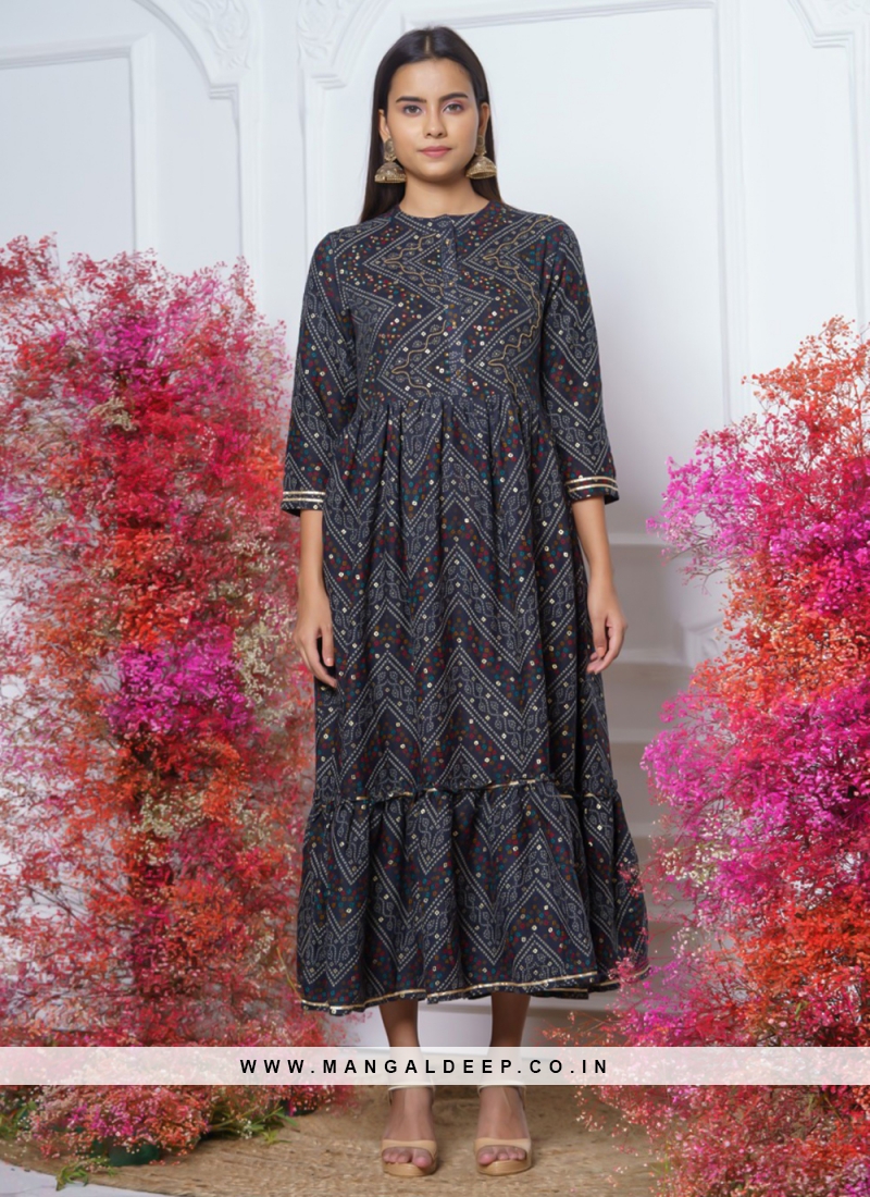 Top 55 Latest Types of Floral Printed Kurtas for Women: (2022)