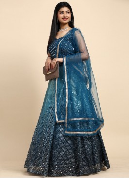 Blue Mirror Festival Readymade Lehenga Choli