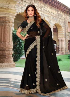 Breathtaking Georgette Classic Saree