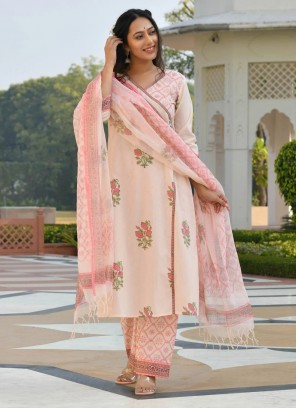 Brilliant Cotton Designer Readymade Salwar Suit