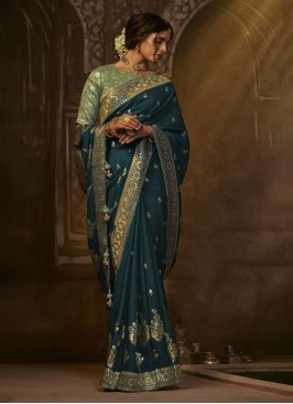 Brilliant Weaving Silk Saree