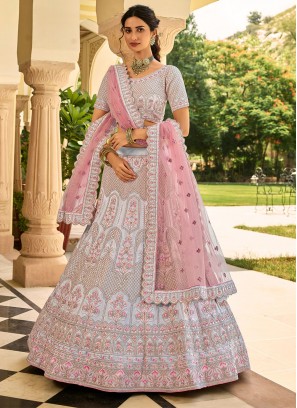 Capricious Faux Crepe Lehenga Choli