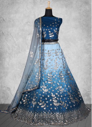 Captivating Net Designer Long Lehenga Choli