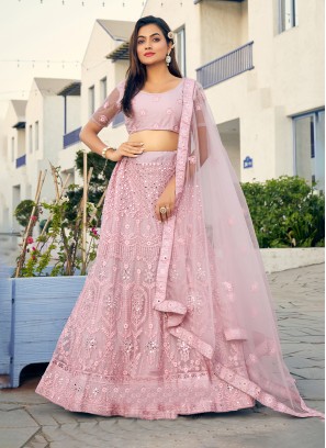 Captivating Net Engagement Lehenga Choli