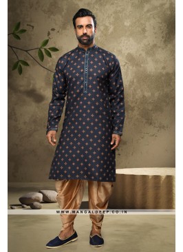 Celestial Charm Kurta Pyjama Set - Handloom Cotton