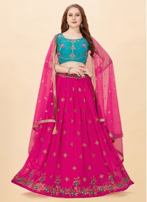 Celestial Embroidered Wedding A Line Lehenga Choli