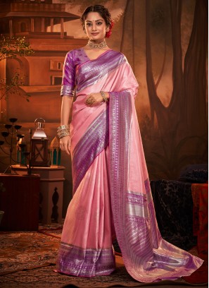 Celestial Weaving Trendy Saree
