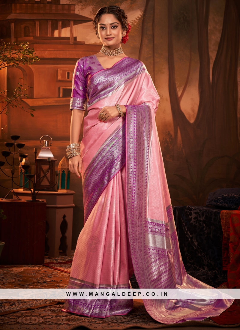 Celestial Weaving Trendy Saree