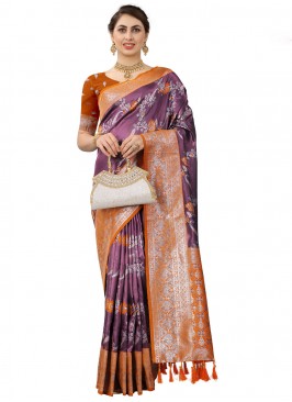 Celestial Weaving Wedding Designer Saree