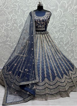 Charismatic Silk Zircon Trendy Lehenga Choli