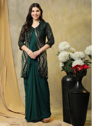 Charming Embroidered Classic Saree