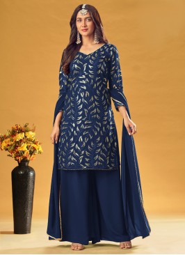 Charming Embroidered Wedding Readymade Salwar Suit