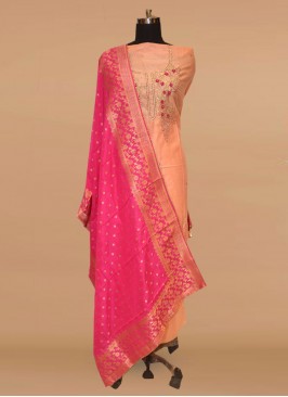 Charming Multi Color Party Wear Designer Salwar Kameez