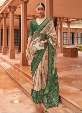 Charming Weaving Patola Silk  Classic Saree