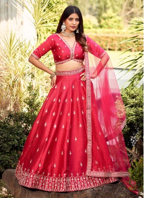 Cherubic Art Silk Readymade Lehenga Choli