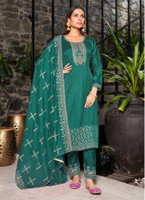 Cherubic Embroidered Silk Salwar Kameez