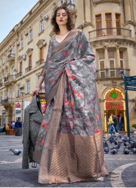 Cherubic Weaving Brasso Saree