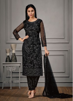 Chic Net Festival Trendy Pakistani Salwar Suit