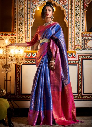 Chic Saree For Engagement