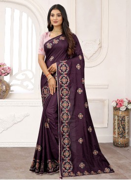 Chic Wine Festival Classic Saree
