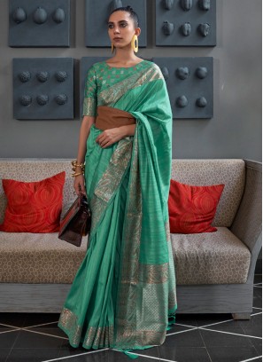 Classical Handloom silk Trendy Saree