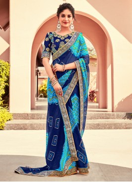 Classy Chiffon Party Classic Saree