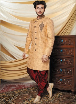 Classy Orange Indo-Western Attire