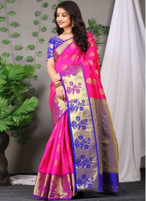 Classy Weaving Festival Contemporary Saree