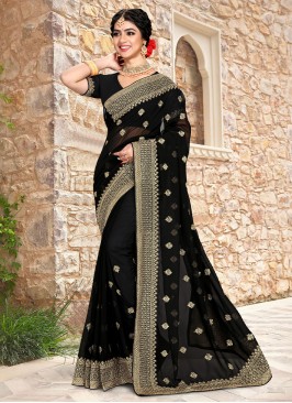 Classy Zari Contemporary Saree