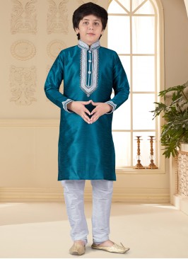 Feroze art silk Indo Western Suit for Boys.