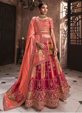 Compelling Silk Sequins Trendy Lehenga Choli