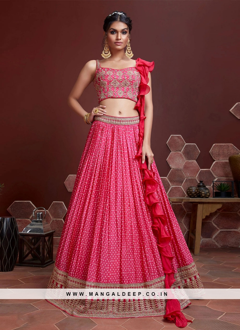 Beautiful Lehenga Choli Designs For Engagement