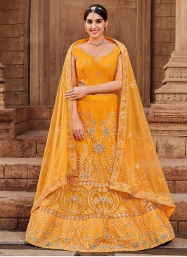 Congenial A Line Lehenga Choli For Wedding