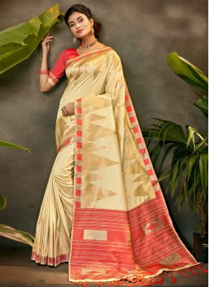 Congenial Woven Festival Classic Saree