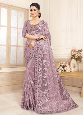 Customary Embroidered Ceremonial Classic Saree