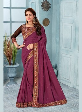 Customary Silk Designer Saree