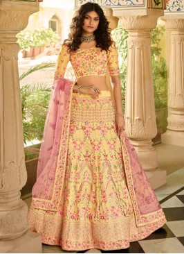 Customary Zari Lehenga Choli