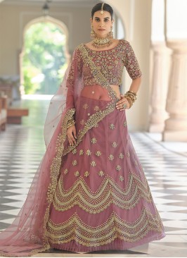 Cute Net Party Designer Lehenga Choli