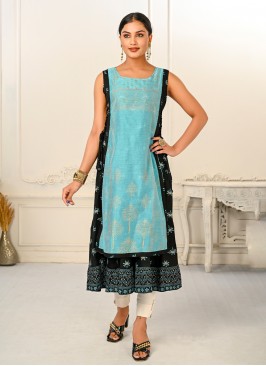 Dainty Cotton Party Wear Kurti