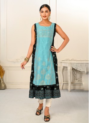 Dainty Cotton Party Wear Kurti